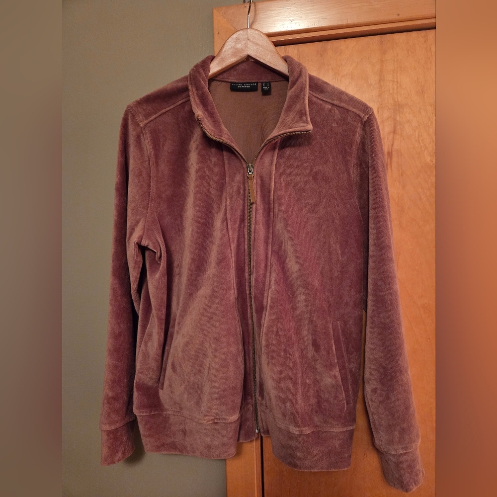 Susan Graver Weekend Zip Front Jacket